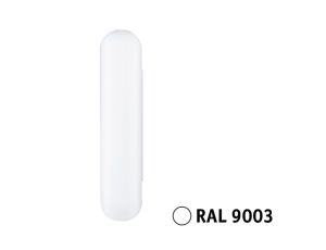 Adapter wahadłowy systemu URail biały RAL9003 / tworzywo sztuczne