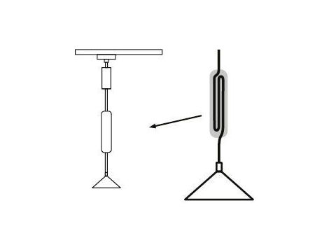 Adapter wahadłowy systemu URail biały RAL9003 / tworzywo sztuczne - 7