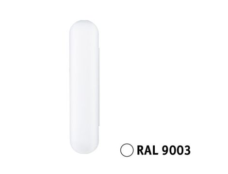 Adapter wahadłowy systemu URail biały RAL9003 / tworzywo sztuczne