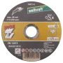 Tarcza korundowa 125X1 do cięcia stali nierdzewnej 10 sztuk. WOLFCRAFT - 2