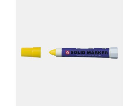Marker Solid żółty FLUO do wysokoch temperatur, Sakura