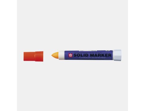 Marker Solid pomarańczowy FLUO do wysokoch temperatur, Sakura