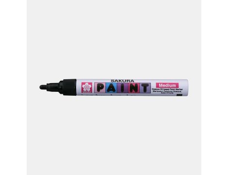 Marker Paint ze średnią czarną końcówką, Sakura
