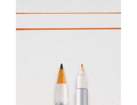 Marker IDenti-Pen Dual Point pomarańczowy, Sakura - 3