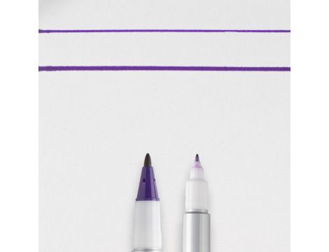 Marker IDenti-Pen Dual Point fioletowy, Sakura - 3
