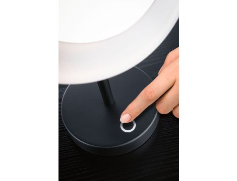 Lusterko kosmetyczne MASUA LED 4W 2700/4000/6500K + wyłącznik IP44 230V czarny matowy / metal - 7