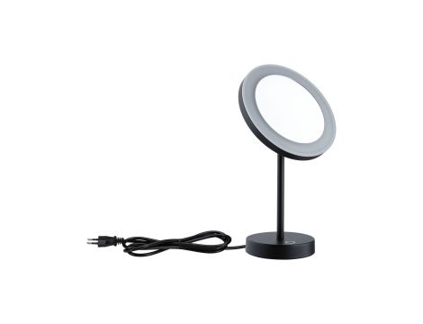 Lusterko kosmetyczne MASUA LED 4W 2700/4000/6500K + wyłącznik IP44 230V czarny matowy / metal - 9