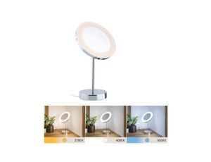 Lusterko kosmetyczne MASUA LED 4W 2700/4000/6500K + wyłącznik IP44 230V chrom / metal - image 2