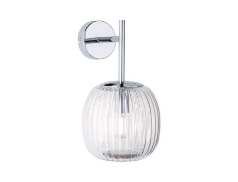 Kinkiet ścienny łazienkowy RUYA E14 max.20W IP44 230V chrom / szkło - 5