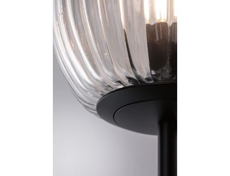 Kinkiet ścienny łazienkowy RUYA E14 max.20W IP44 230V czarny mat / szkło - 7