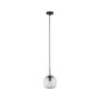 Lampa wisząca łazienkowa RUYA E14 max.20W IP44 230V czarny matowy / szkło - 4