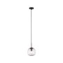 Lampa wisząca łazienkowa RUYA E14 max.20W IP44 230V czarny matowy / szkło - 3