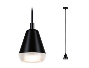 Oprawa wisząca LUIA GU10 max.10W IP44 230V czarny / metal