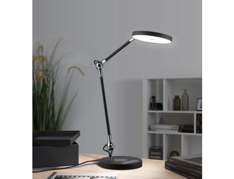 Lampka biurkowa NUMIS QI LED 11W 2700K-6500K 1000lm DIM 230V czarny / aluminium - 3