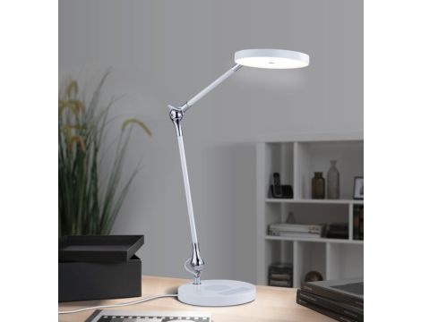 Lampka biurkowa NUMIS QI LED 11W 2700K-6500K 1000lm DIM 230V biały / aluminium - 3