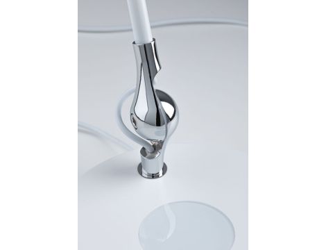 Lampka biurkowa NUMIS QI LED 11W 2700K-6500K 1000lm DIM 230V biały / aluminium - 6