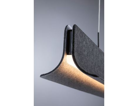 Oprawa wisząca NOYAN LED 3-STEP DIM 2X24W 2700K 2000lm IP44 230V antracyt / metal / filc - 3