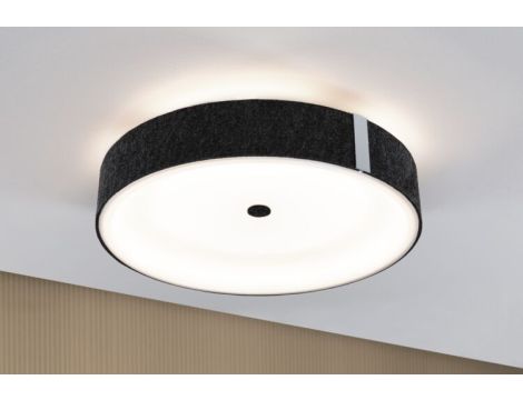 Plafoniera MALIKA LED 3-STEP DIM 29W 402mm 2300lm 2700K 230V antracyt / metal/ filc - 3