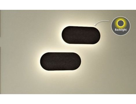 Kinkiet ścienny TULGA LED 3-STEP DIM 17W 900lm 2700K 230V antracyt / metal/ filc - 8