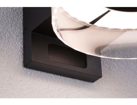 Oprawa elewacyjna CAPERA LED 8W 700lm 3000K czujnik ruchu i zmierzchu IP44 230V antracyt / aluminium - 5