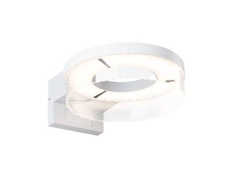 Oprawa elewacyjna CAPERA LED 8W 700lm 3000K czujnik ruchu i zmierzchu IP44 230V biały / aluminium