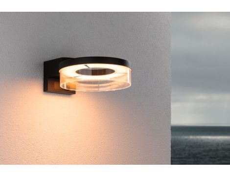 Oprawa elewacyjna CAPERA LED SH Zigbee12,5W 800lm 2200K-3000K czujnik ruchu i zmierzchu IP44 230V antracyt / aluminium - 7