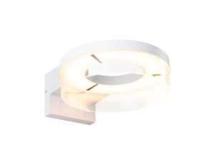 Oprawa elewacyjna CAPERA LED SH Zigbee12,5W 800lm 2200K-3000K czujnik ruchu i zmierzchu IP44 230V biały / aluminium - image 2