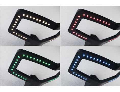 Oprawa elewacyjna ALARA LED RGBW+10W 450lm czujnik ruchu i zmierzchu IP44 230V antracyt / aluminium - 11