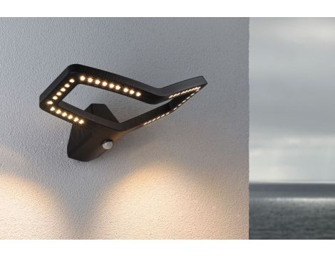 Oprawa elewacyjna ALARA LED 10W 450lm 3000K czujnik ruchu i zmierzchu IP44 230V antracyt / aluminium - 3