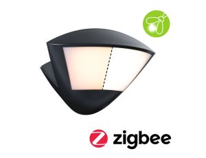 Oprawa elewacyjna SKYLA LED SH Zigbee10W 840lm 2200K-3000K czujnik ruchu i zmierzchu IP44 230V antracyt / aluminium