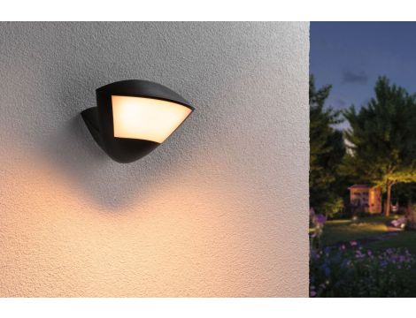 Oprawa elewacyjna SKYLA LED SH Zigbee10W 840lm 2200K-3000K czujnik ruchu i zmierzchu IP44 230V antracyt / aluminium - 4