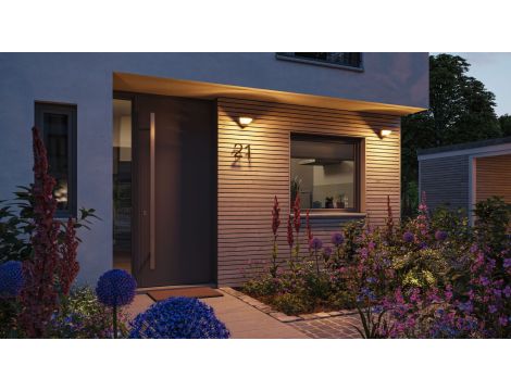 Oprawa elewacyjna SKYLA LED SH Zigbee10W 840lm 2200K-3000K czujnik ruchu i zmierzchu IP44 230V antracyt / aluminium - 6