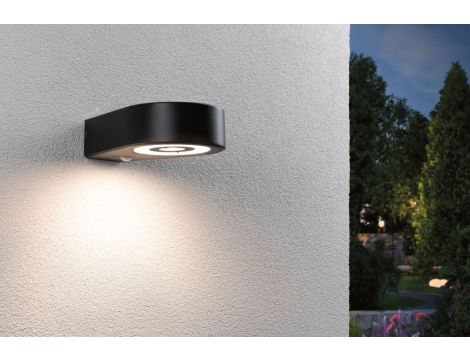 Oprawa elewacyjna SILMA LED 10W 450lm 3000K czujnik ruchu i zmierzchu IP44 230V antracyt / aluminium - 2