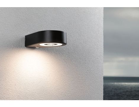 Oprawa elewacyjna SILMA LED 10W 450lm 3000K czujnik ruchu i zmierzchu IP44 230V antracyt / aluminium - 4