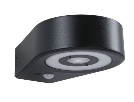 Oprawa elewacyjna SILMA LED 10W 450lm 3000K czujnik ruchu i zmierzchu IP44 230V antracyt / aluminium - 7