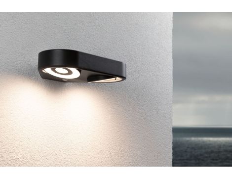 Oprawa elewacyjna SILMA LED 10W 2 450lm 3000K czujnik ruchu i zmierzchu IP44 230V antracyt / aluminium - 3