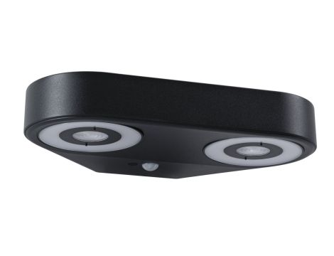 Oprawa elewacyjna SILMA LED 10W 2 450lm 3000K czujnik ruchu i zmierzchu IP44 230V antracyt / aluminium - 8