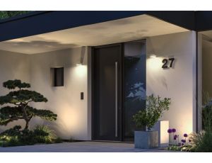 Oprawa elewacyjna SILMA LED 10W 450lm 3000K czujnik ruchu i zmierzchu IP44 230V biały / aluminium - image 2