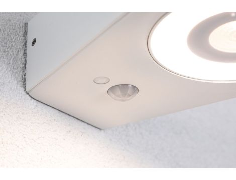 Oprawa elewacyjna SILMA LED 10W 450lm 3000K czujnik ruchu i zmierzchu IP44 230V biały / aluminium - 6