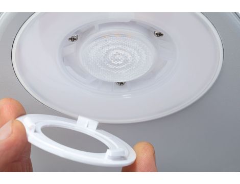 Oprawa elewacyjna SILMA LED 10W 2 450lm 3000K czujnik ruchu i zmierzchu IP44 230V biały / aluminium - 7