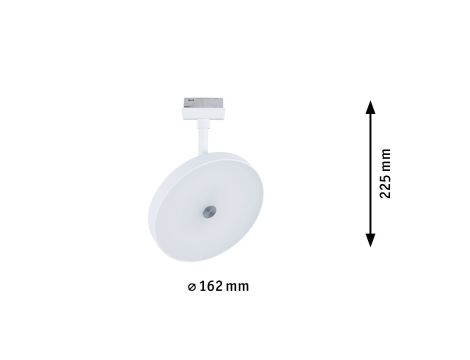 Reflektor na szynoprzewód URail HILDOR LED 3-STEP DIM 15W 850lm 4000K 230V biały RAL 9003 / metal - 11