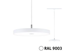 Oprawa wisząca na szynoprzewód URail HILDOR LED 3 STEP DIM 15W 850lm 3000K 230V biały RAL 9003 / metal