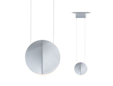 Oprawa wisząca na szynoprzewód URail ALEJANDRO LED 3-STEP DIM 10W 800lm 3000K 230V chrom matowy / tworzywo sztuczne