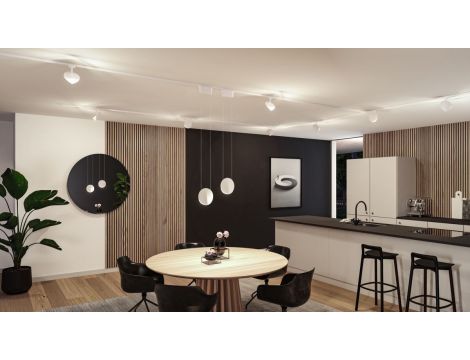 Reflektor na szynoprzewód URail ALEJANDRO LED 3-STEP DIM 10W 800lm 4000K 230V biały / tworzywo sztuczne - 8