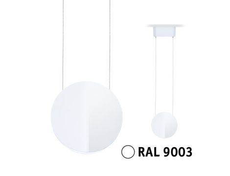 Oprawa wisząca na szynoprzewód URail ALEJANDRO LED 3-STEP DIM 10W 800lm 4000K 230V biały / tworzywo sztuczne