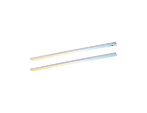 Zestaw opraw podszafkowych SET LINE DIM PIR 2x6W 2x500lm 550mm 2700K-6500K 230V/24V chrom matowy / aluminium - image 2
