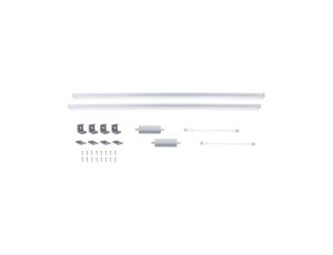 Zestaw opraw podszafkowych LED LINE DIM PIR 2x6W 2x500lm 550mm 2700K-6500K 230V/24V chrom matowy / aluminium - image 2