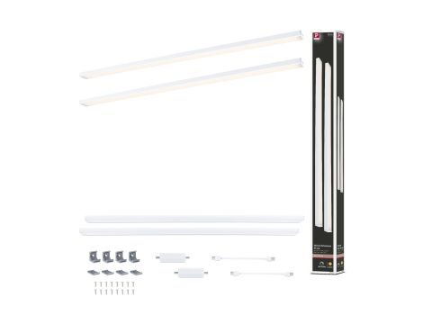 Zestaw uzupełniający opraw podszafkowych LED LINE DIM PIR 2x6W 2x500lm 550mm 30000K 24V biały matowy / aluminium - 8