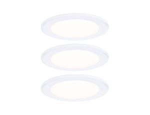 Zestaw opraw meblowych do wbudowania EBL SET 3x2,5W 3x180lm 3000K 12V biały / tworzywo sztuczne - image 2