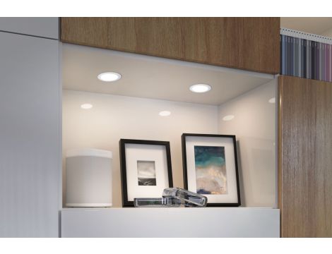 Zestaw opraw meblowych do wbudowania EBL SET 3x2,5W 3x180lm 3000K 12V biały / tworzywo sztuczne